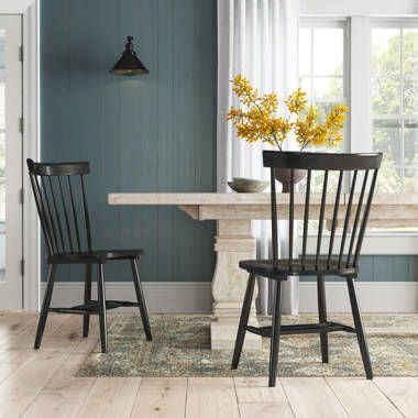 High back best sale farmhouse chairs